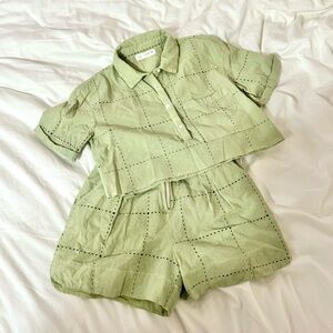 Zara 2 pc cut out set